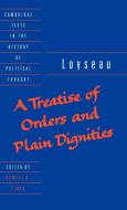 Loyseau di Charles Loyseau, Loyseau Charles edito da Cambridge University Press