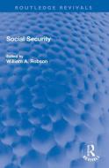 Social Security edito da Taylor & Francis Ltd