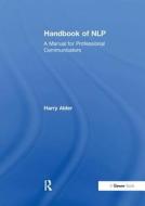 Handbook of NLP di Harry Alder edito da Taylor & Francis Ltd