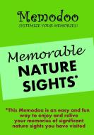 Memodoo Memorable Nature Sights di Memodoo edito da Confetti Publishing