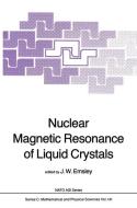 Nuclear Magnetic Resonance of Liquid Crystals edito da Springer Netherlands