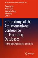 Proceedings of the 7th International Conference on Emerging Databases edito da Springer Singapore
