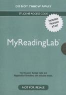 Myreadinglab with Pearson Etext -- Valuepack Access Card di Pearson Education edito da Longman Publishing Group