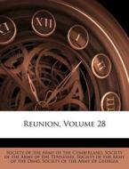 Reunion, Volume 28 edito da Nabu Press