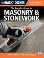 The Complete Guide To Masonry & Stonework (black & Decker) di Editors of Creative Publishing edito da Rockport Publishers Inc.