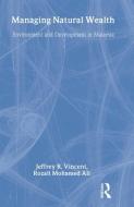 Managing Natural Wealth di Jeffrey R. Vincent edito da Routledge
