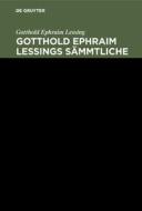 Gotthold Ephraim Lessings Sämmtliche Schriften. Band 8 di Gotthold Ephraim Karl Lessing Lachmann edito da De Gruyter