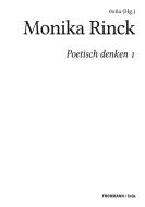 Poetisch denken 1: Monika Rinck edito da Frohmann Verlag