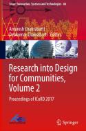 Research Into Design for Communities, Volume 2: Proceedings of Icord 2017 edito da SPRINGER NATURE