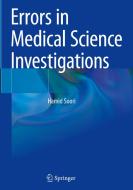 Errors in Medical Science Investigations di Hamid Soori edito da SPRINGER NATURE