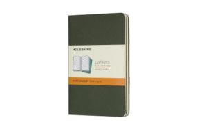 Moleskine Myrtle Green Pocket Ruled Cahier Journal (set Of 3) edito da Moleskine