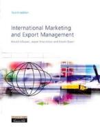 International Marketing And Export Management di Gerald Albaum, Edwin Duerr, Jesper Strandskov edito da Pearson Education
