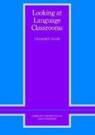 Looking At Language Classrooms Video Vhs Pal (4 Videos And Booklet) di Andrew Bampfield edito da Cambridge University Press