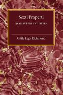 Sexti Properti edito da Cambridge University Press