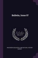 Bulletin, Issue 57 edito da CHIZINE PUBN