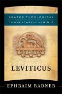 Leviticus di Ephraim Radner edito da BRAZOS PR