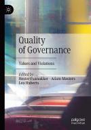Quality Of Governance edito da Springer Nature Switzerland Ag