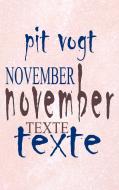 November di Pit Vogt edito da Books on Demand