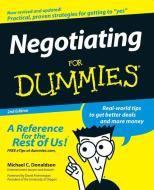Negotiating For Dummies di Michael C. Donaldson edito da John Wiley & Sons