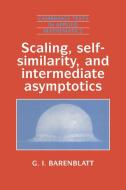 Scaling, Self-Similarity, and Intermediate Asymptotics di G. I. Barenblatt, Grigory Isaakovich Barenblatt, Barenblatt Grigory Isaakovich edito da Cambridge University Press