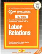 Labor Relations di National Learning Corporation edito da National Learning Corp