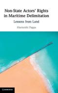 Non-State Actors' Rights In Maritime Delimitation di Marianthi Pappa edito da Cambridge University Press