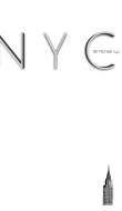 Nyc Iconic Chrysler Building White di MICHAEL HUHN edito da Lightning Source Uk Ltd