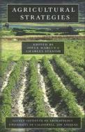 AGRICULTURAL STRATEGIES PB edito da University of Exeter Press