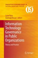 Information Technology Governance in Public Organizations edito da Springer International Publishing