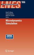Microdynamis Simulation edito da Springer-Verlag GmbH