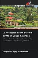 La necessità di uno Stato di diritto in Congo Kinshasa di Serge Noël Ngoy Mwanabute edito da Edizioni Sapienza