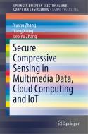 Secure Compressive Sensing in Multimedia Data, Cloud Computing and IoT di Yushu Zhang, Yong Xiang, Leo Yu Zhang edito da Springer-Verlag GmbH