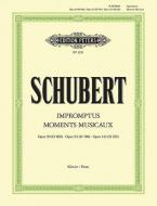 Impromptus, Moments Musicaux di Franz Schubert edito da Peters, C. F. Musikverlag