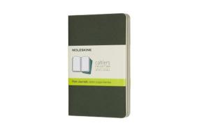 Moleskine Myrtle Green Pocket Plain Cahier Journal (set Of 3) edito da Moleskine