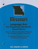Missouri Language Arts Test Preparation Workbook, Second Course edito da Holt McDougal