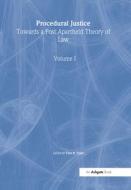 Procedural Justice, Volumes I and II di Tom R. Tyler edito da Routledge