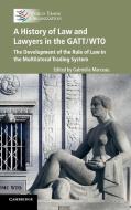A History of Law and Lawyers in the GATT/WTO di Gabrielle Z. Marceau, World Trade Organization edito da Cambridge University Press