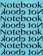 Reverse Dot Grid Notebook 1/4 Inch Squares 160 Pages: Notebook Not eBook with Turquoise Cover, 8.5x11 1/4 Inch White Dot Grid on Light Gray Paper, Per di Spicy Journals edito da Createspace
