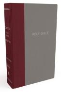 NKJV, Thinline Bible, Cloth over Board, Burgundy/Gray, Red Letter Edition, Comfort Print di Thomas Nelson edito da Thomas Nelson Publishers