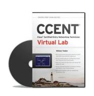 Ccent Cisco Certified Entry Networking Technician Virtual Lab (Icnd1 Exam 640-822) di William Tedder edito da Sybex