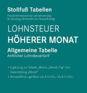 Tabelle, Lohnsteuer 2024, Höherer Monat edito da Stollfuß Verlag