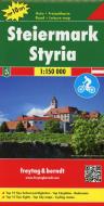 Styria Road-,Cycling- & Leisure Map 1:150.000 edito da Freytag-Berndt