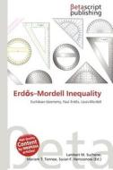 Erd S-Mordell Inequality edito da Betascript Publishing