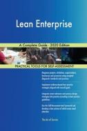 Lean Enterprise A Complete Guide - 2020 di GERARDUS BLOKDYK edito da Lightning Source Uk Ltd