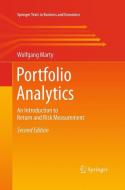 Portfolio Analytics di Wolfgang Marty edito da Springer International Publishing