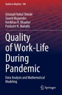 Quality of Work-Life During Pandemic: Data Analysis and Mathematical Modeling di Gitanjali Rahul Shinde, Soumi Majumder, Haribhau R. Bhapkar edito da SPRINGER NATURE