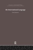 International Language di Otto Jespersen edito da Taylor & Francis Ltd