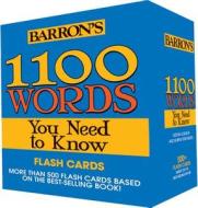 1100 Words You Need To Know Flashcards di Melvin Gordon, Murray Bromberg edito da Barron's Educational Series Inc.,u.s.