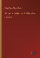 The Tryal of William Penn & William Mead di William Penn, William Mead edito da Outlook Verlag