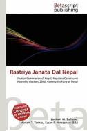 Rastriya Janata Dal Nepal edito da Betascript Publishing